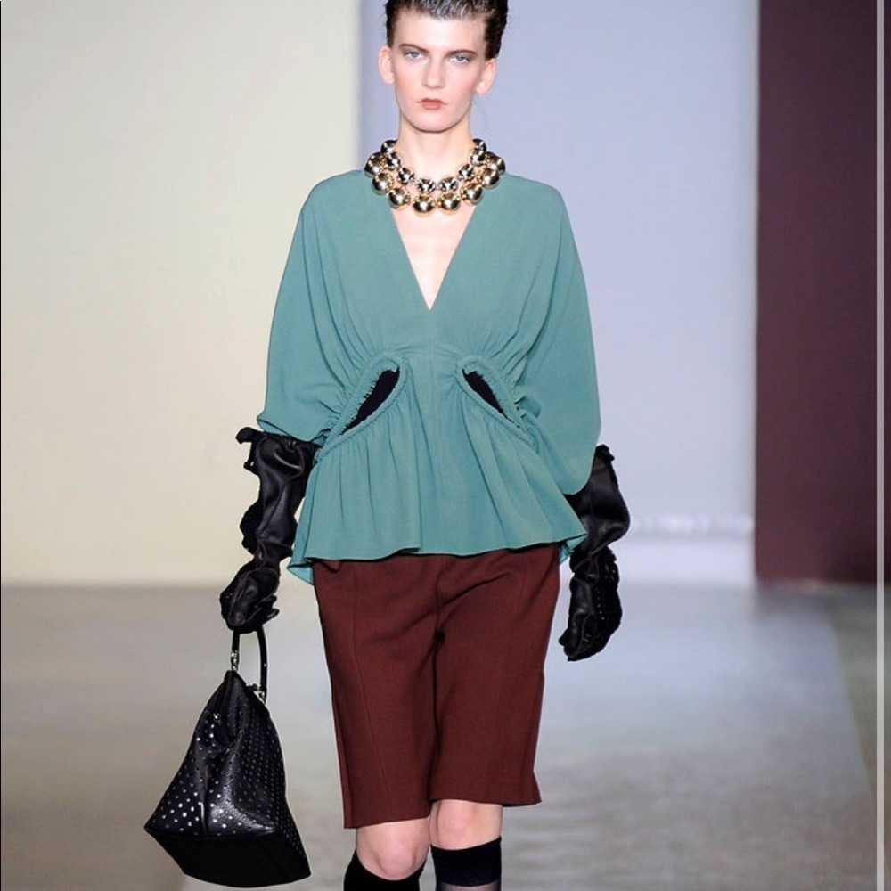 Marni eggplant 🍆 city shorts 🩳 silk